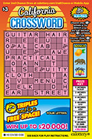 california crossword scratcher