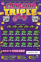 $200,000 triple play scratcher